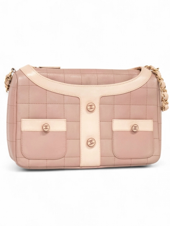 CHANEL Handbags - CHANEL Limited Edition Mademoiselle Jacket Shoulder Bag Quilted Lambskin Leather